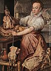 Joachim Beuckelaer The Cook painting